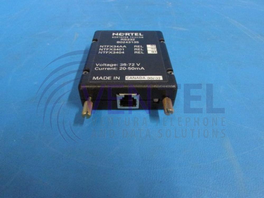 B0243135 NORTEL NETWORKS DMS-100 ENPQA4P1AA NTFX34AA B0243135